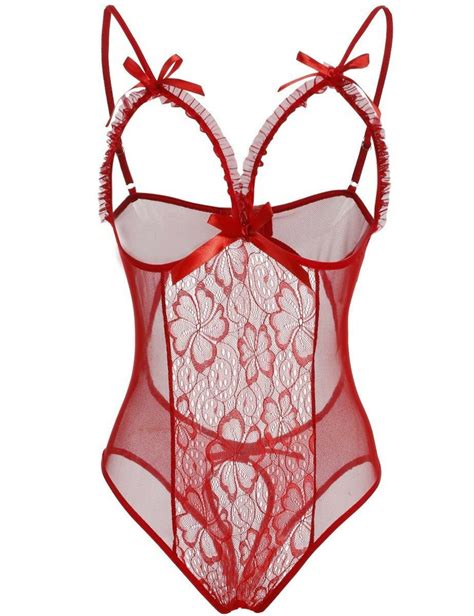 crotchless lingerie bodysuit|Womens Open Crotch Bodysuit .